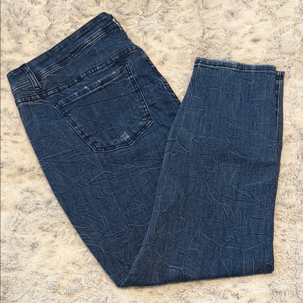 Lane Bryant Mid Rise Skinny Blue Denim Jeans 20S